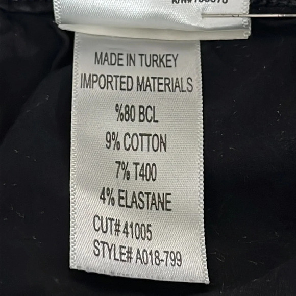 Agolde Filter Free Skinny Jeans in Black - Size 29 - Picture 8 of 8